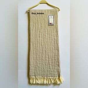 🎁Texteis Penedo Throw Blanket  - Taupe - Cotton - Made in Portugal Throw